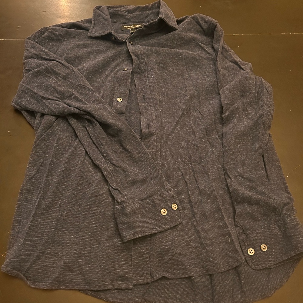 Performance Knit Button Down Shirt